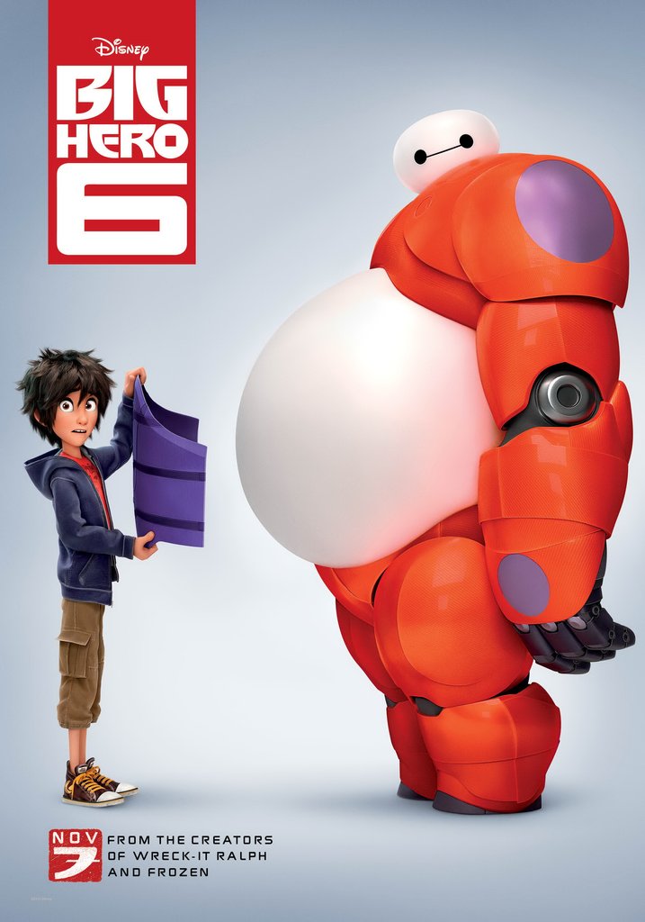 Film Da Vedere a Natale Casa Parenti 2014 Baymax