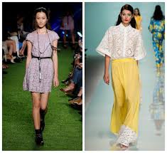 Tendenza Pizzo 2014 Total Look Dettagli Applicati Outfit High Low Cost Zara Blugirl Emanuel Ungaro OVS