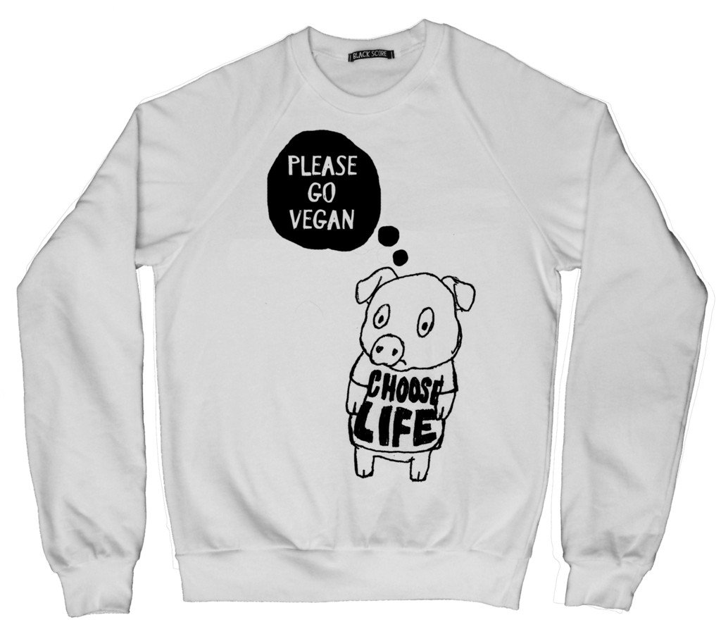 Black Score x Peta Diritti Animali Collezione TShirt Abbigliamento Vegani
