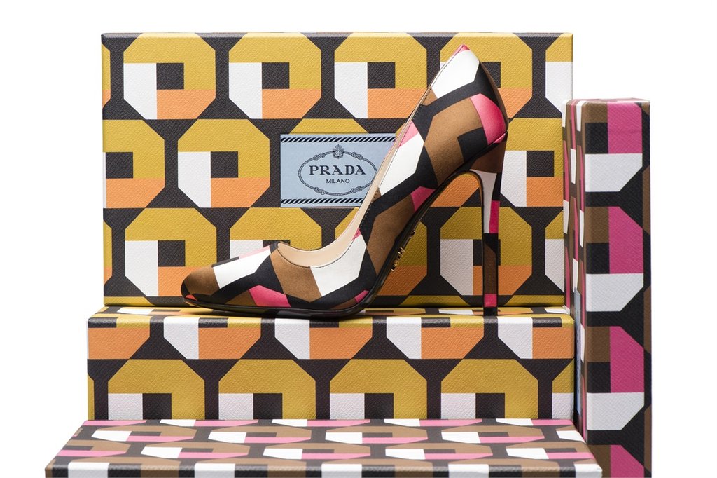 Prada Made to Order Decollete Scarpe Personalizzare Seconda Edizione Evento Brand