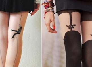 Si ai collant color carne, ma solo se tattoo