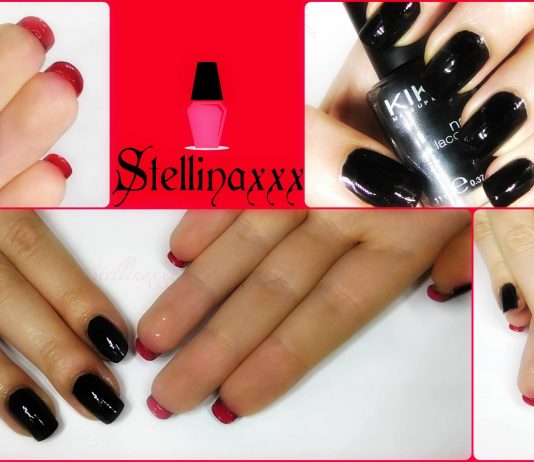 TUTORIAL Nail Art Louboutin, in omaggio alla collezione smalti Nail Art Louboutin Tutorial Stellinaxxx Nero Rosso Colori Smalti