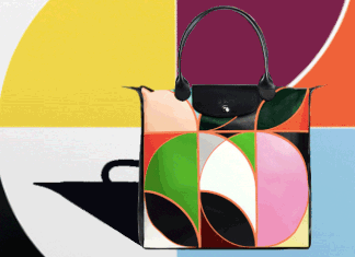 Sarah Morris per Longchamp, i 20 anni di Le Pliage Sarah Morris Per Longchamp Linea Collezione Limitata Borse 2015 Artista