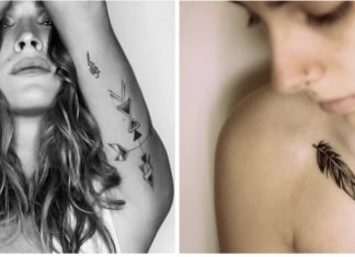 Tatuaggi femminili minisize, per chi li ama ma non vuole esagerare