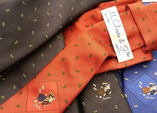 Cravatta del ladro, la linea ispirata ai mestieri Cravatta Ladro Maison Cilento Napoli Accessori 2015