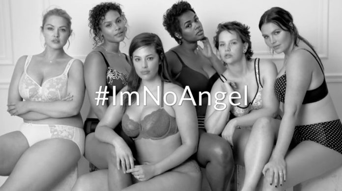 2015 ImNoAngel Campagna Contro Victoria Secret Lane Bryant Intimo