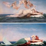 Benedict Lacroix Artista Celebrities Famose Quadri Personaggi Disney Ariel