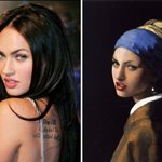 Benedict Lacroix Artista Celebrities Famose Quadri Personaggi Disney Megan Fox