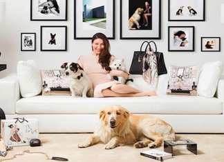 EF Loves Dogs, una collezione dog friendly EF Loves Dogs Collezione per Cani Fuori Salone Salone del Mobile Milano 2015 Elisabetta Franchi Brand