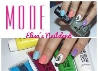TUTORIAL Nail Art Arcobaleno con piuma colorata Nail Art Arcobaleno Piuma Colorata Smalti Colori Elisa