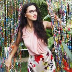 Shooting Foto Brasile Adriana Lima per Vogue Eyewear