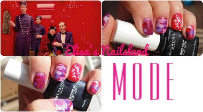 Tutorial Nail Art Grand Budapest Hotel Smalti Colori