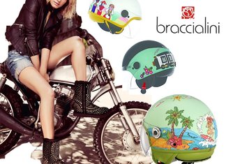 Caschi Braccialini, la licenza a Suomy per i nuovi modelli