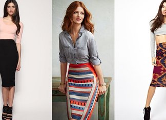 Gonne a matita, quando la femminilità sfila in passerella