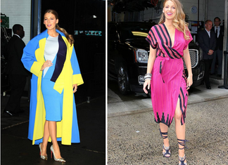 Blake Lively, dieci cambi d’abito in un giorno