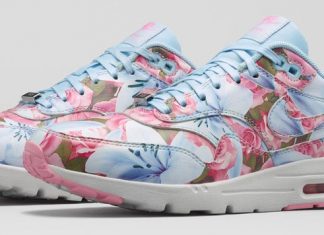 Comode con stile. Arrivano le scarpe da ginnastica floreali scarpe-da-jogging-floreali-nike-parigi