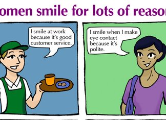 Il sorriso di una donna non è un invito alle molestie