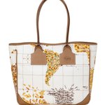 Alviero Martini Per Expo Collezione Limitata Borse Cartina Geografica Prima Classe Simbolo Brand Alimentazione Continenti Maggio Ottobre