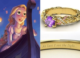 Anelli delle principesse Disney, fidanzamento da sogno Anelli Principesse Disney Fidanzamento Sogno Rapunzel