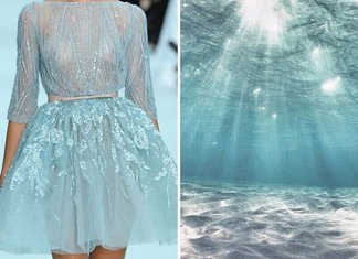 Liliya Hudyakova e il connubio fra moda e natura Liliya Hudyakova Incontro Arte Moda Abiti Vestiti Stilisti Paesaggi Natura (3)