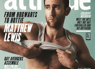Matthew Lewis su Attitude, Neville Paciock è cresciuto Matthews Lewis Attitude Sexy Neville Paciock Harry Potter Modello