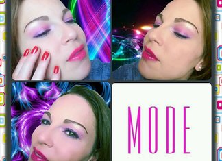 TUTORIAL Make Up Pop Summer Look, labbra in primo piano tutorial make up pop summer look