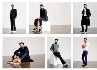 Jack Guinness égérie della prima campagna maschile Superga