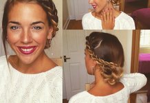Tutorial : chignon laterale con intreccio