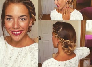 Tutorial : chignon laterale con intreccio